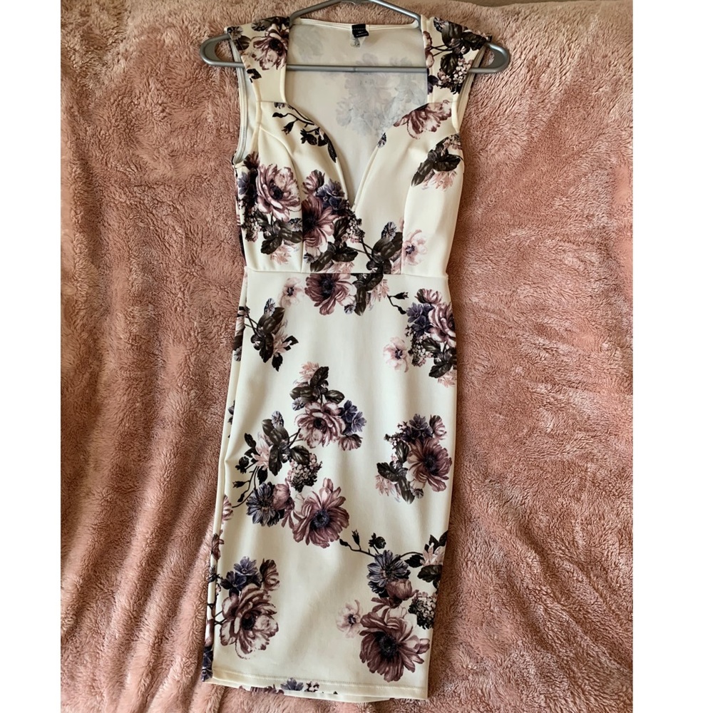 Floral Pencil Dress